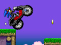 Mchezo Sonic Ninja Motobike