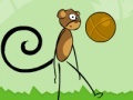 Mchezo Monkey Kick Off