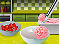 Mchezo Homemade Strawberry Ice Cream