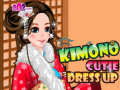 Mchezo Kimono Cutie Dress Up