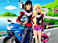 Mchezo Moto Couple