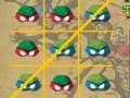 Mchezo Ninja Turtles. Tic-Tac-Toe