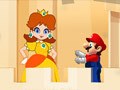 Mchezo Mario Meets Peach