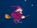 Mchezo Halloween Witch Fly