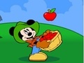 Mchezo Mickey's Apple Plantation