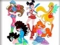 Mchezo Winx Club Coloring