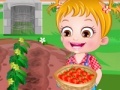 Mchezo Baby Hazel. Tomato farming