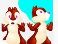 Mchezo Minnie with Chip and Dale
