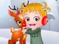 Mchezo Baby Hazel. Reindeer surprise