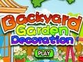 Mchezo Backyard Garden Decoration