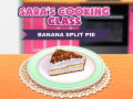 Mchezo Banana Split Pie: Sara`s Cooking Class