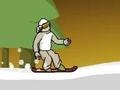 Mchezo Downhill Snowboard 3