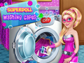 Mchezo Superdoll Washing Capes