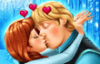 Mchezo Frozen Anna Kiss