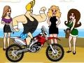 Mchezo Johnny Bravo Beach Stunt