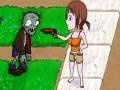 Mchezo Beauty vs zombies