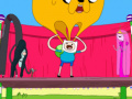 Mchezo Adventure Time Jake & Finn`s Candy Dive 