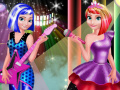 Mchezo Elsa And Anna Royals Rock Dress
