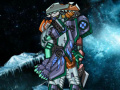 Mchezo Assemble Dino Robot mosasaurus 