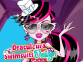 Mchezo Draculaura Swimsuits Design 