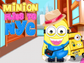Mchezo Minion Flies To NYC 