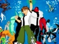 Mchezo Ben 10 Alphabet Finder