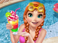 Mchezo Ice Princess Pool Time 