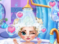 Mchezo Ice Queen Baby Bath 
