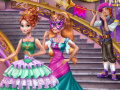 Mchezo Anna & Ariel Pricess ball Dress up
