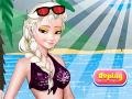 Mchezo Elsa Bikini Beach