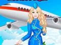 Mchezo Barbie Air Hostess Style