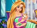 Mchezo Rapunzel Baby Caring