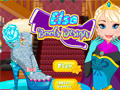Mchezo Elsa Boots Design