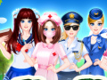 Mchezo Vocational Girl dressup