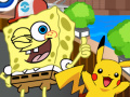 Mchezo Sponge Bob Pokemon Go
