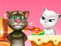 Mchezo Tom Cat Kissing