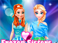 Mchezo Frozen Sisters Facebook Fashion