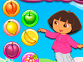 Mchezo Dora Fruit Bubble