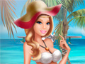 Mchezo Barbies Sexy Bikini Beach