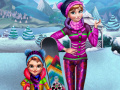 Mchezo Winter Games Dress Up