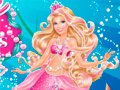 Mchezo Barbie The Pearl Princess Dress Up