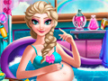 Mchezo Mommy Elsa Makeover