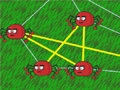 Mchezo Tangled Spiders