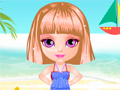 Mchezo Baby Halen Beach Dress Up