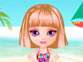 Mchezo Baby Halen Beach Dress Up
