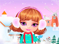 Mchezo Baby Halen Winter Dress Up