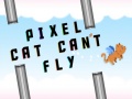 Mchezo Pixel cat can't fly