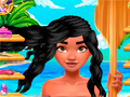 Mchezo Polynesian Princess Real Haircuts