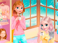 Mchezo Sisters Cozy Time