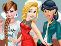 Mchezo Princesses Modern College Fashion